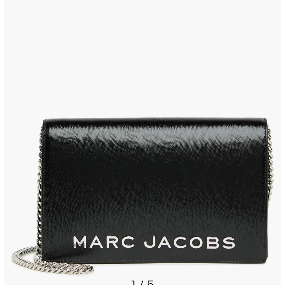 NWT Marc Jacobs Elegant Black Crossbody Bag - Picture 2 of 11